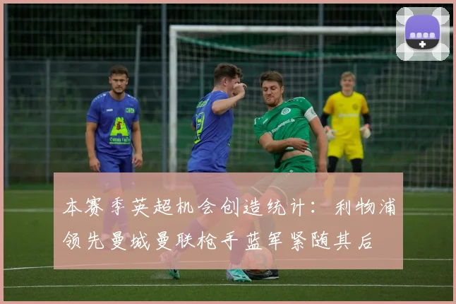 本赛季英超机会创造统计：利物浦领先曼城曼联枪手蓝军紧随其后